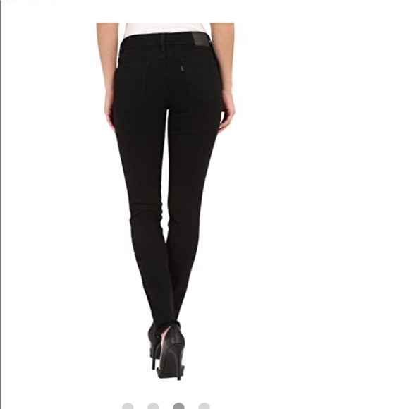 711 black mid rise skinny jeans - Picture 3 of 8